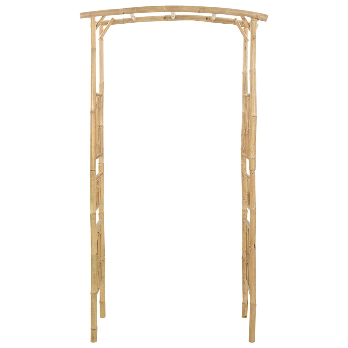 Garden Arch Natural 110 x 40 x 205 cm Bamboo