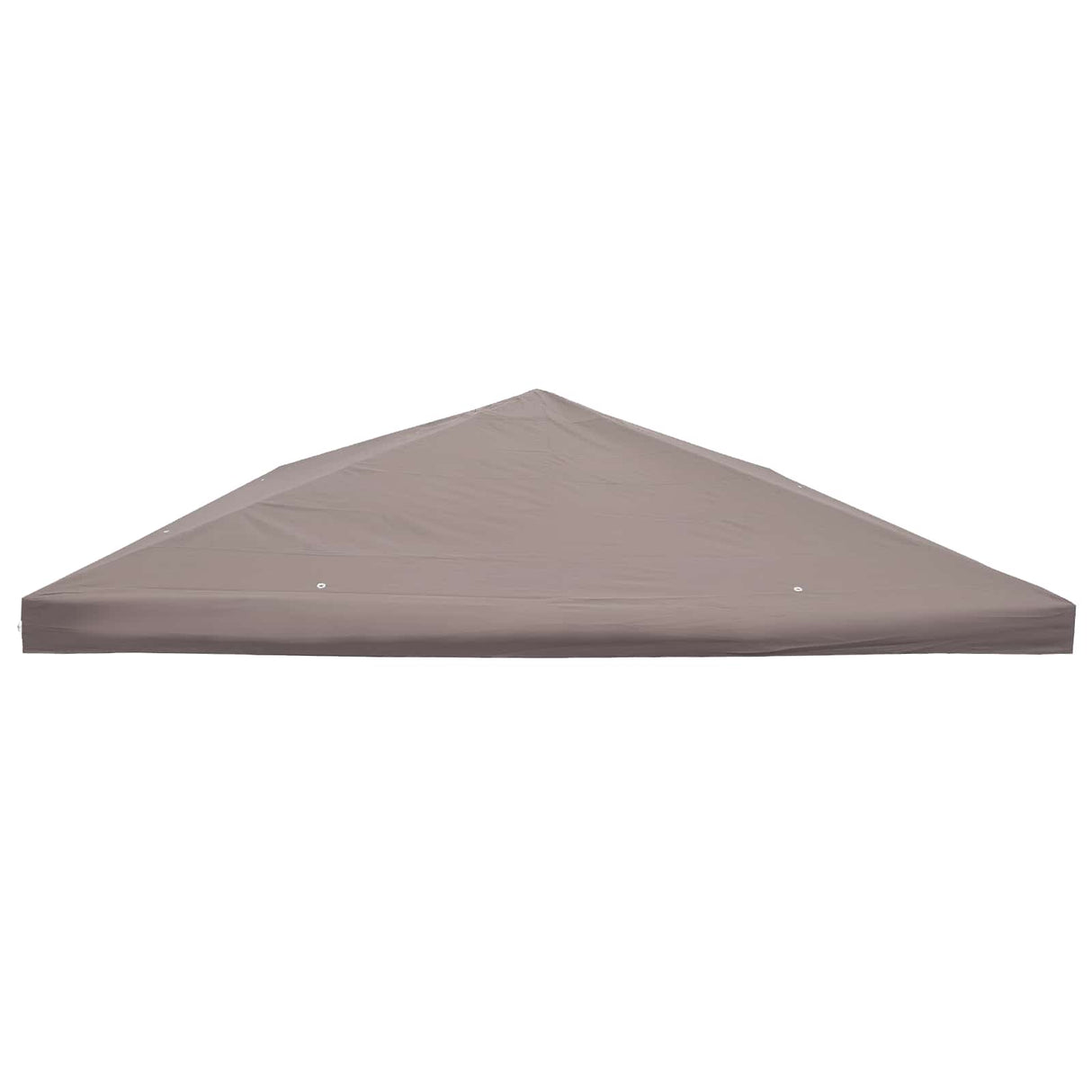 Gazebo Cover 300 x 300 cm Taupe Polyester and Steel