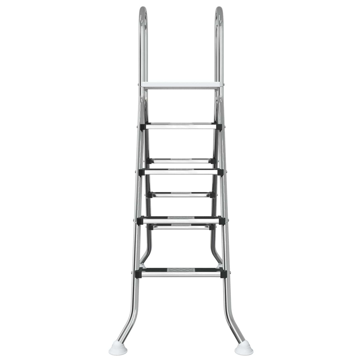 Above Ground Pool Ladder 195 x 150 cm 4-Step