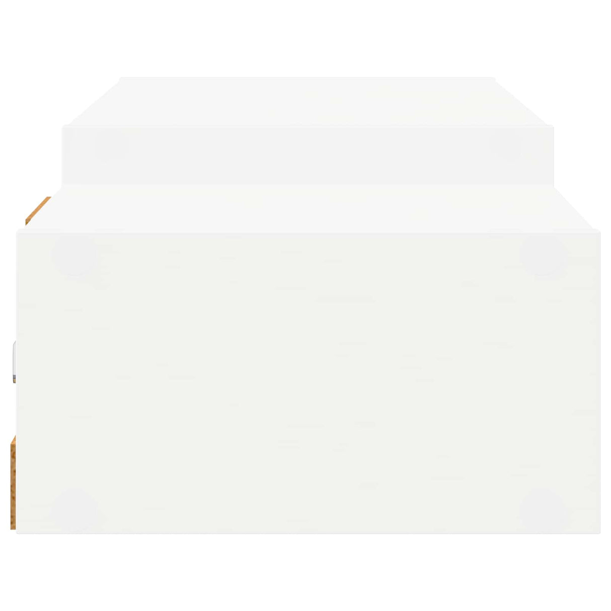 Wall-mounted TV Cabinet Wall-Mounted White 140 x 28 x 21 cm