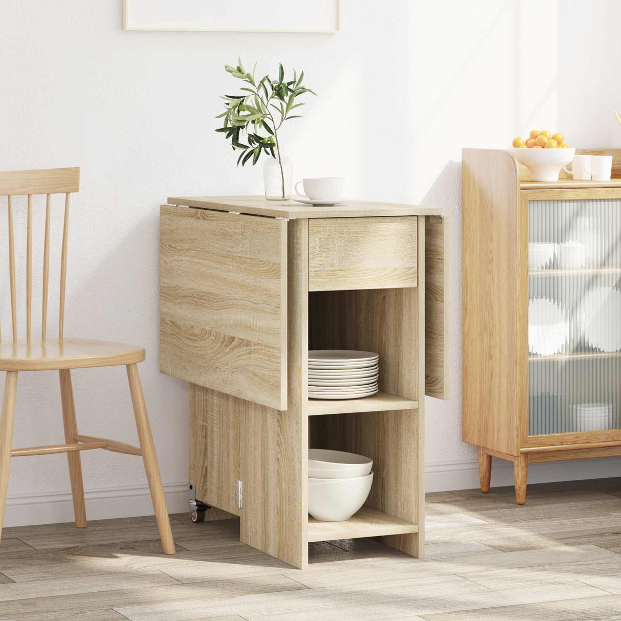 Dinning Table 115 x 70 x 75 cm Engineered Wood Sonoma Oak