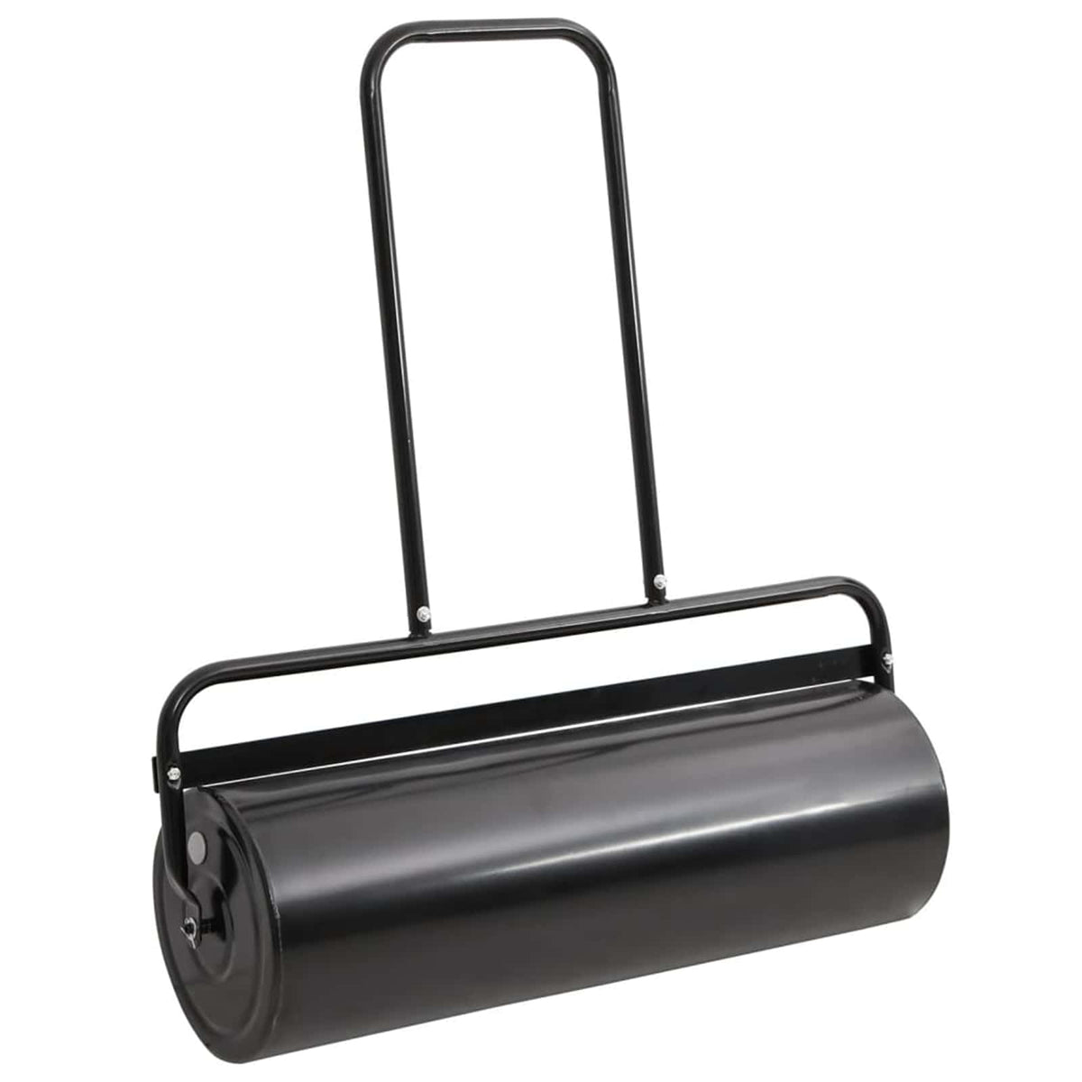 Garden Lawn Roller Pull with Aerator Clamps Ø 30 x 90 cm Steel