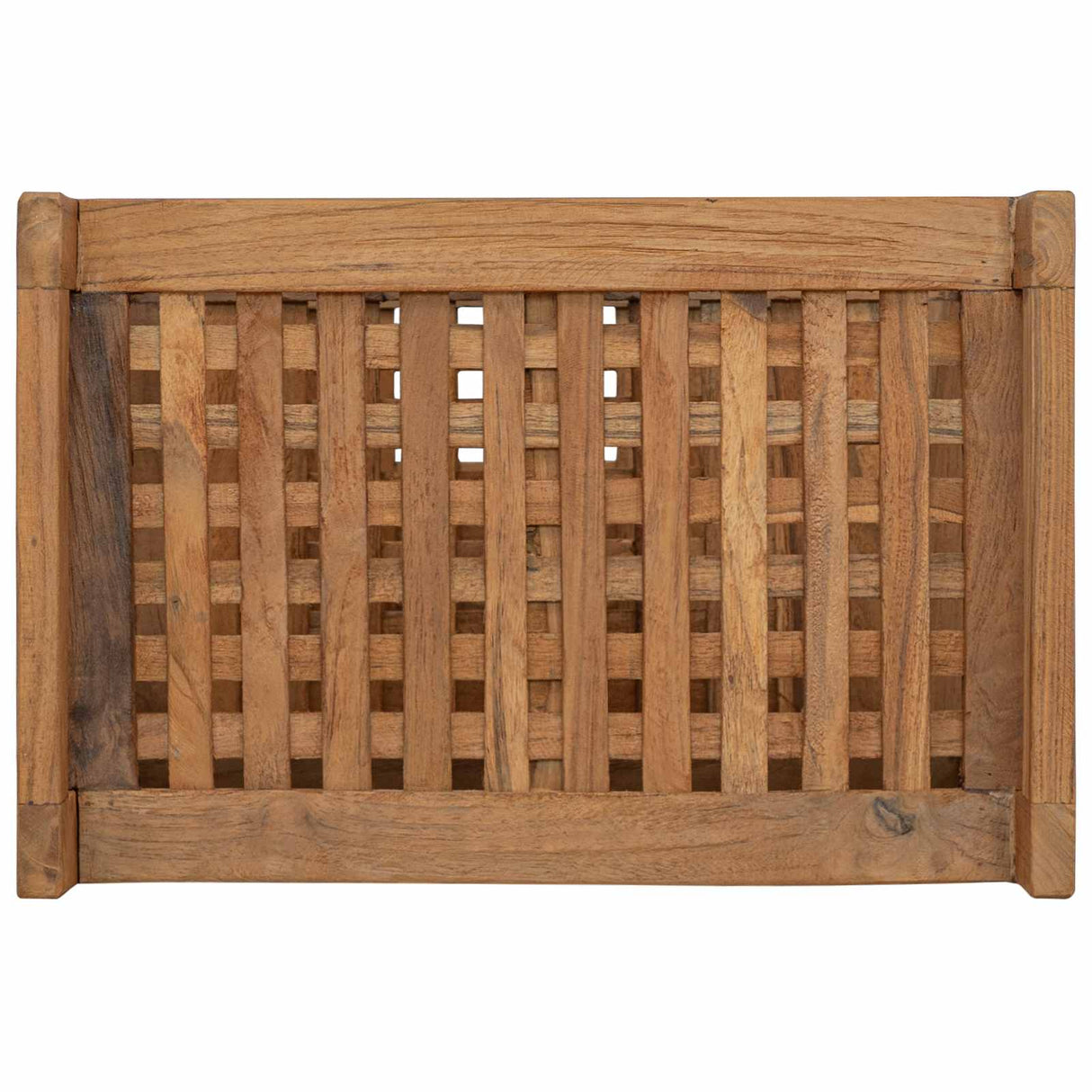 Bathroom Shelf Natural 45 x 30 x 71 cm Solid Teak Wood