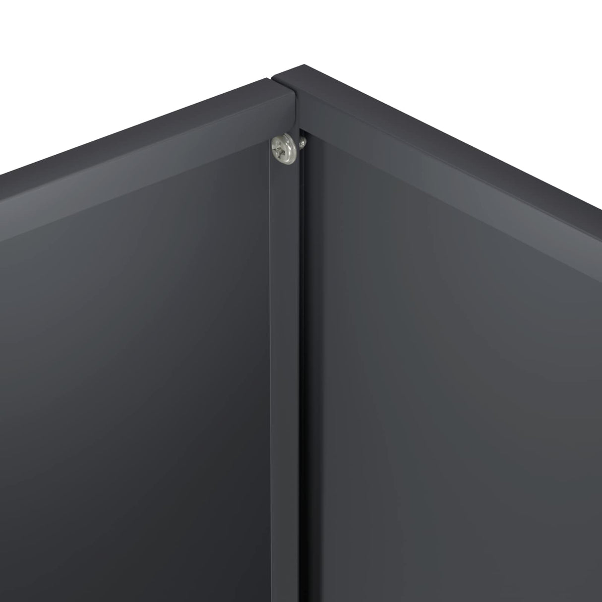 Garden Planter 2 pcs Anthracite 25 x 25 x 25 cm