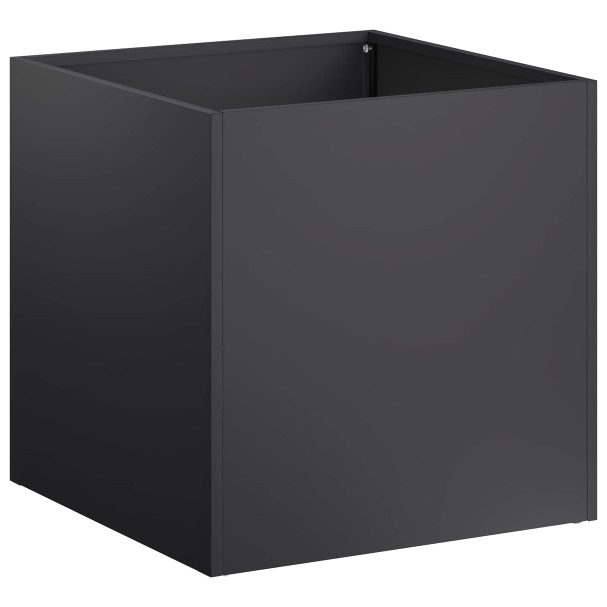 Garden Planter 2 pcs Black 45 x 45 x 45 cm Cold-rolled Steel