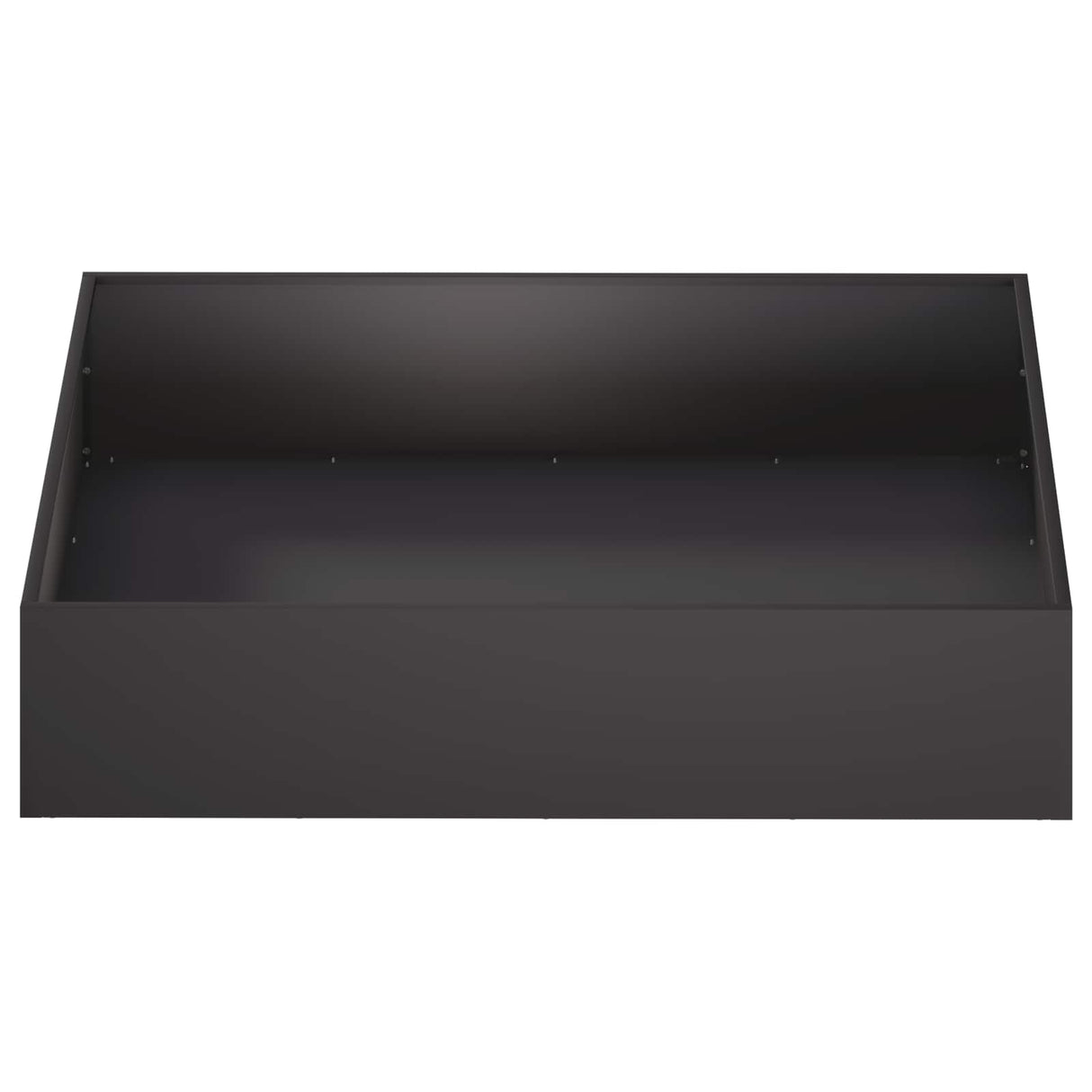 Garden Planter 2 pcs Black 80 x 80 x 20 cm Cold-rolled Steel