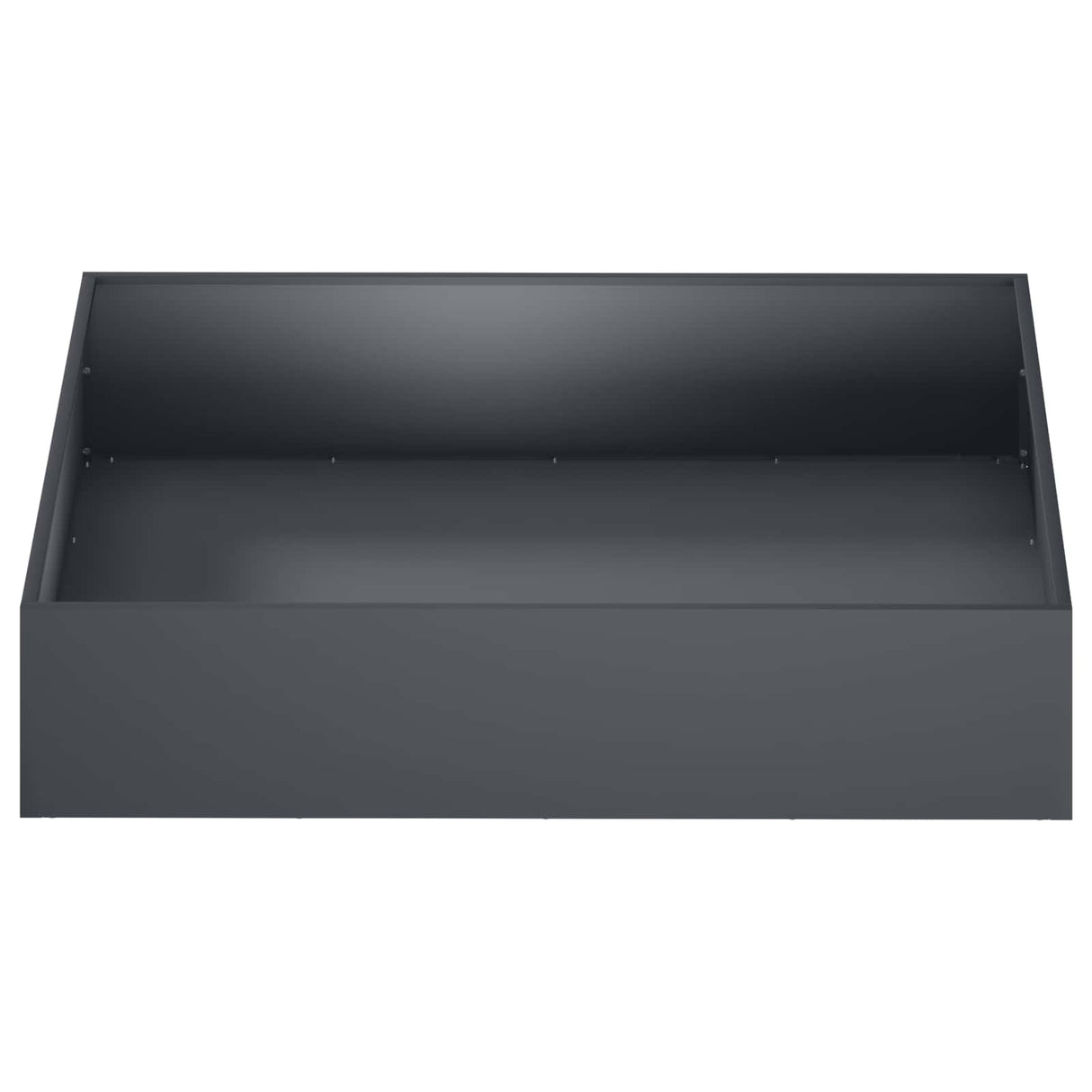 Garden Planter 2 pcs Anthracite 80 x 80 x 20 cm