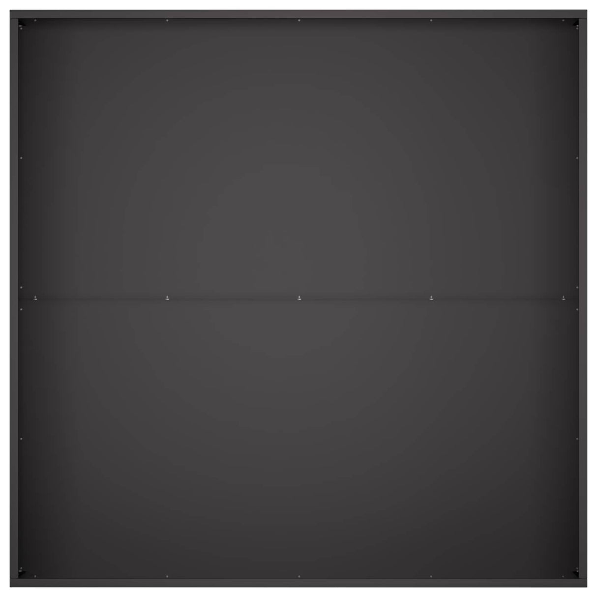 Garden Planter 2 pcs Black 100 x 100 x 30 cm Cold-rolled Steel