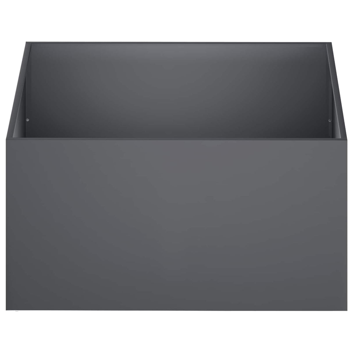 Garden Planter 2 pcs Anthracite 60 x 60 x 40 cm