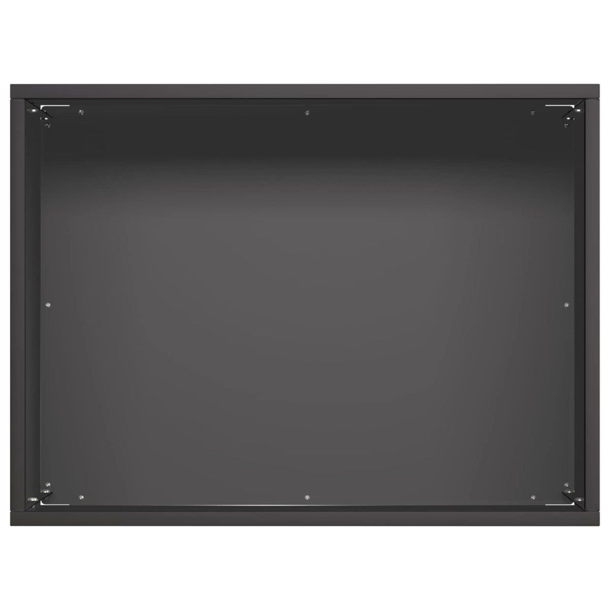 Garden Planter 2 pcs Black 40 x 30 x 30 cm Cold-rolled Steel