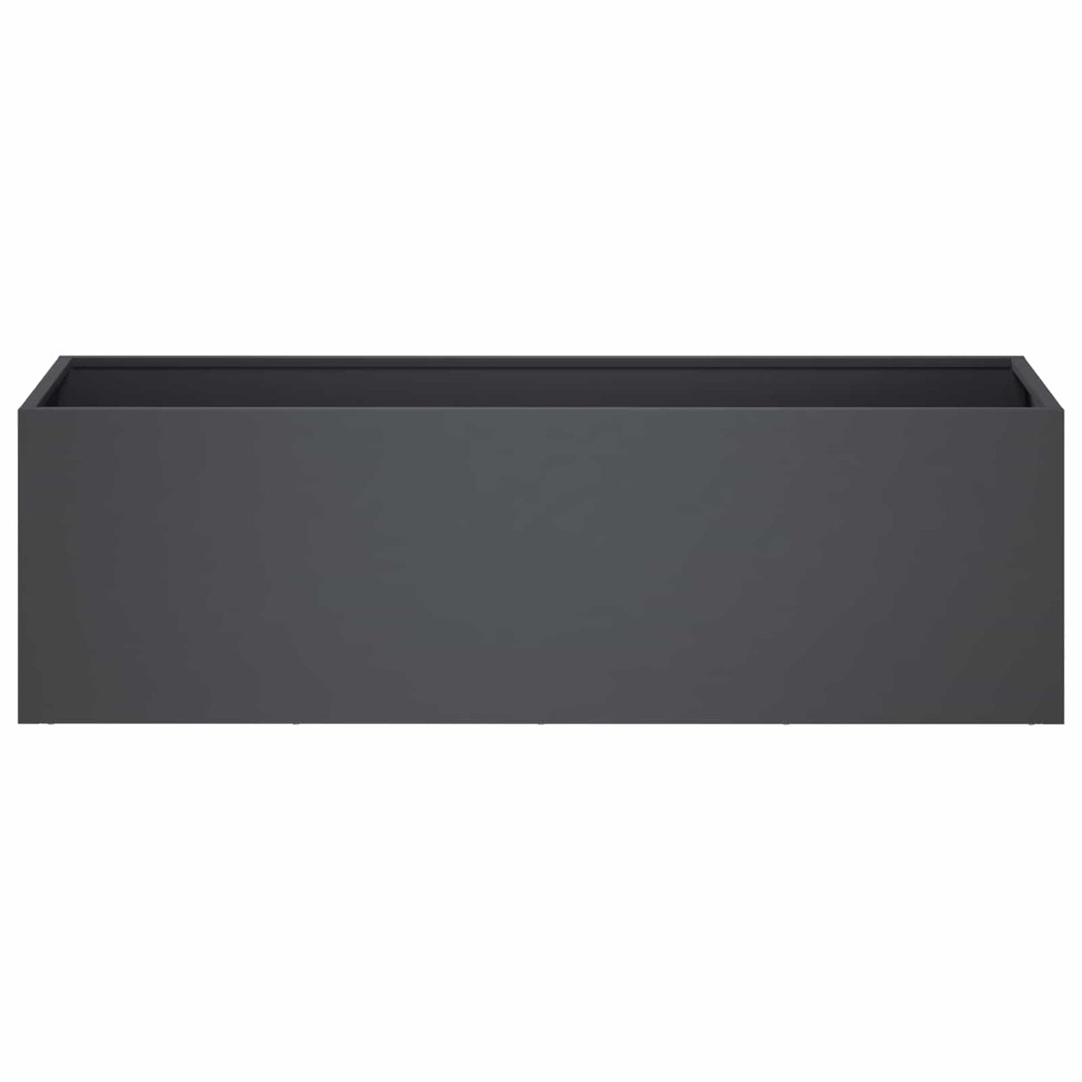Garden Planter 2 pcs Anthracite 100 x 30 x 30 cm