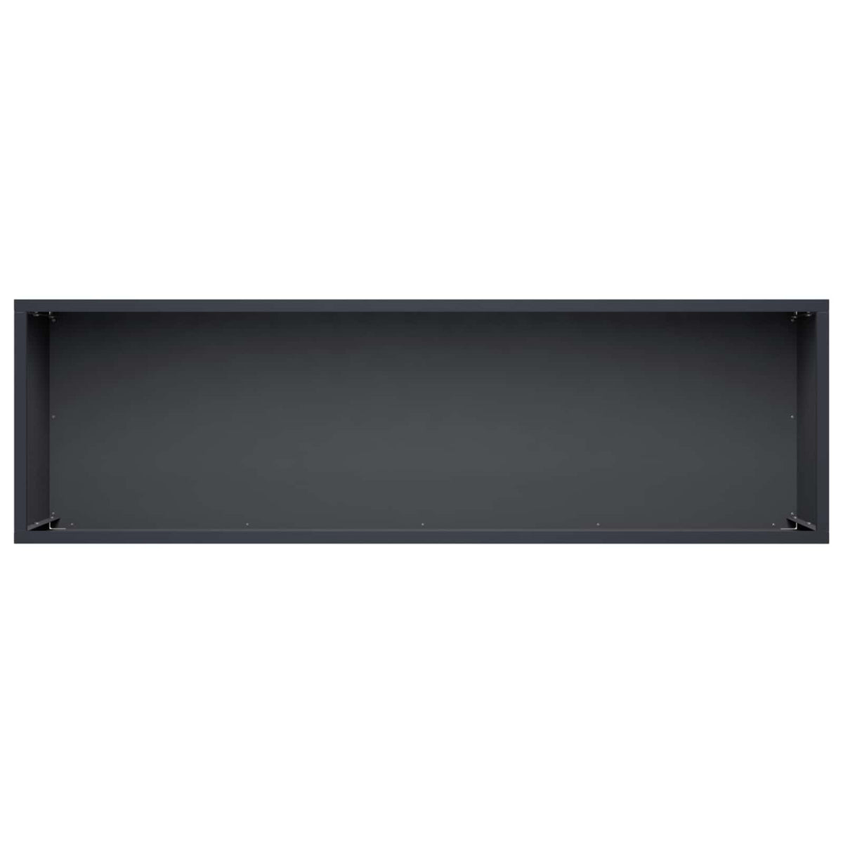 Garden Planter 2 pcs Anthracite 100 x 30 x 30 cm