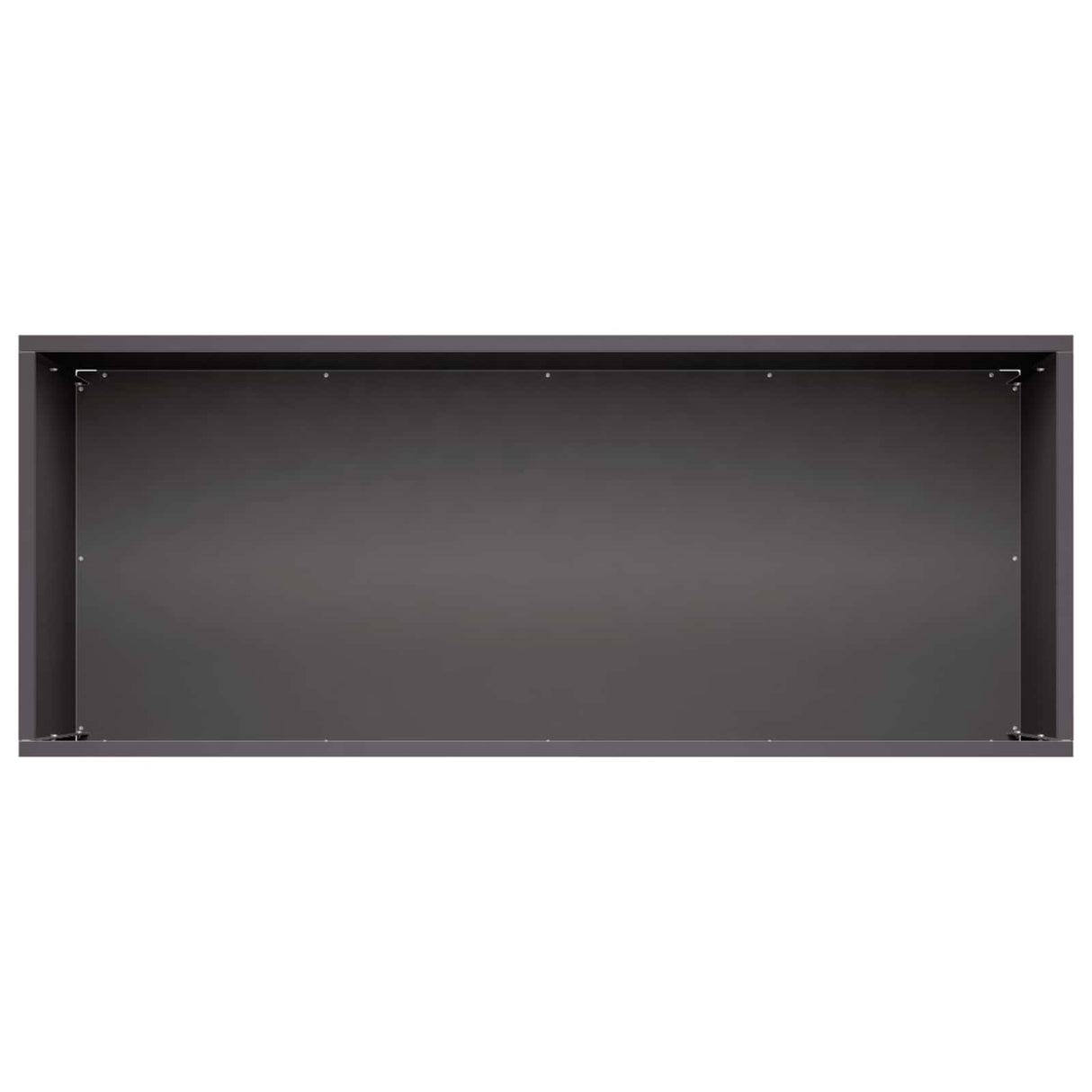 Garden Planter 2 pcs Black 100 x 40 x 40 cm Cold-rolled Steel