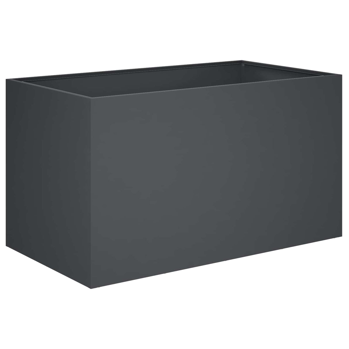 Garden Planter 2 pcs Anthracite 100 x 50 x 50 cm