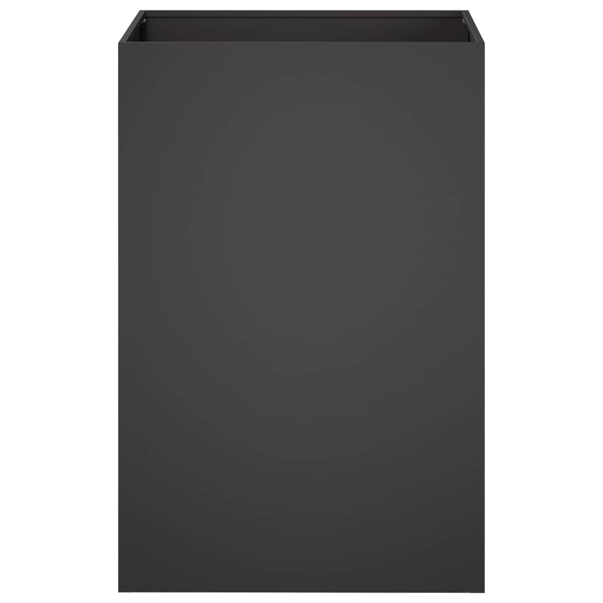 Garden Planter 2 pcs Black 40 x 40 x 75 cm Cold-rolled Steel