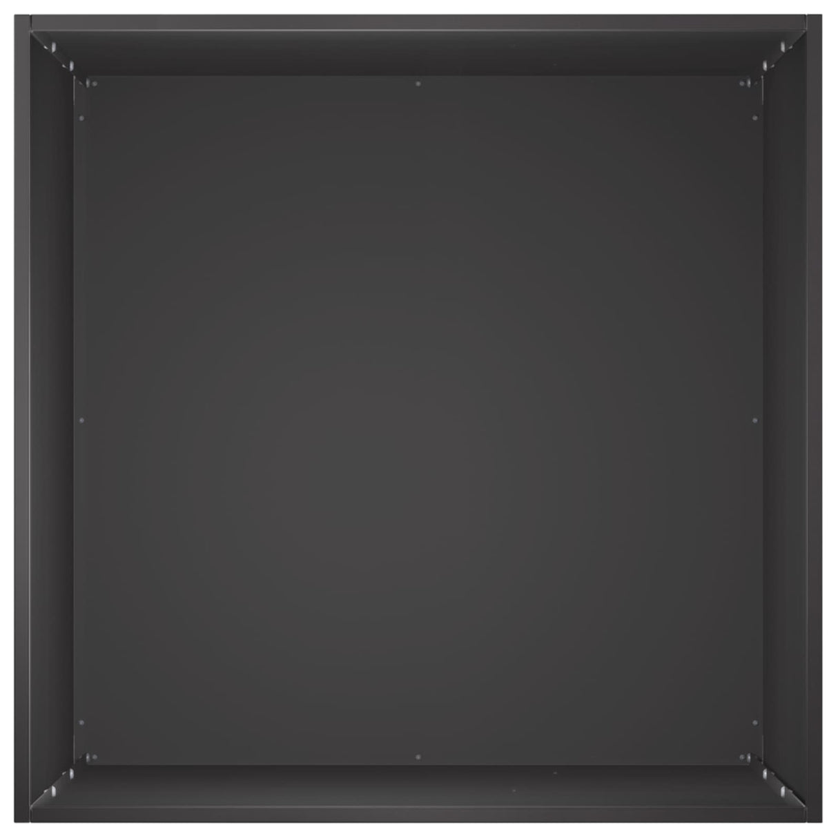 Garden Planter 2 pcs Black 40 x 40 x 75 cm Cold-rolled Steel
