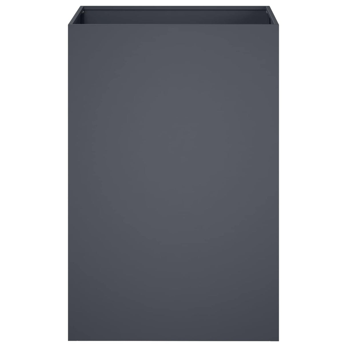 Garden Planter 2 pcs Anthracite 40 x 40 x 75 cm