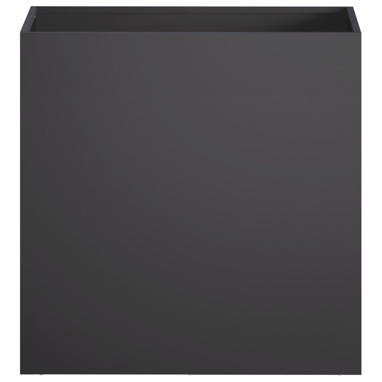 Garden Planter 2 pcs Black 50 x 30 x 50 cm Cold-rolled Steel