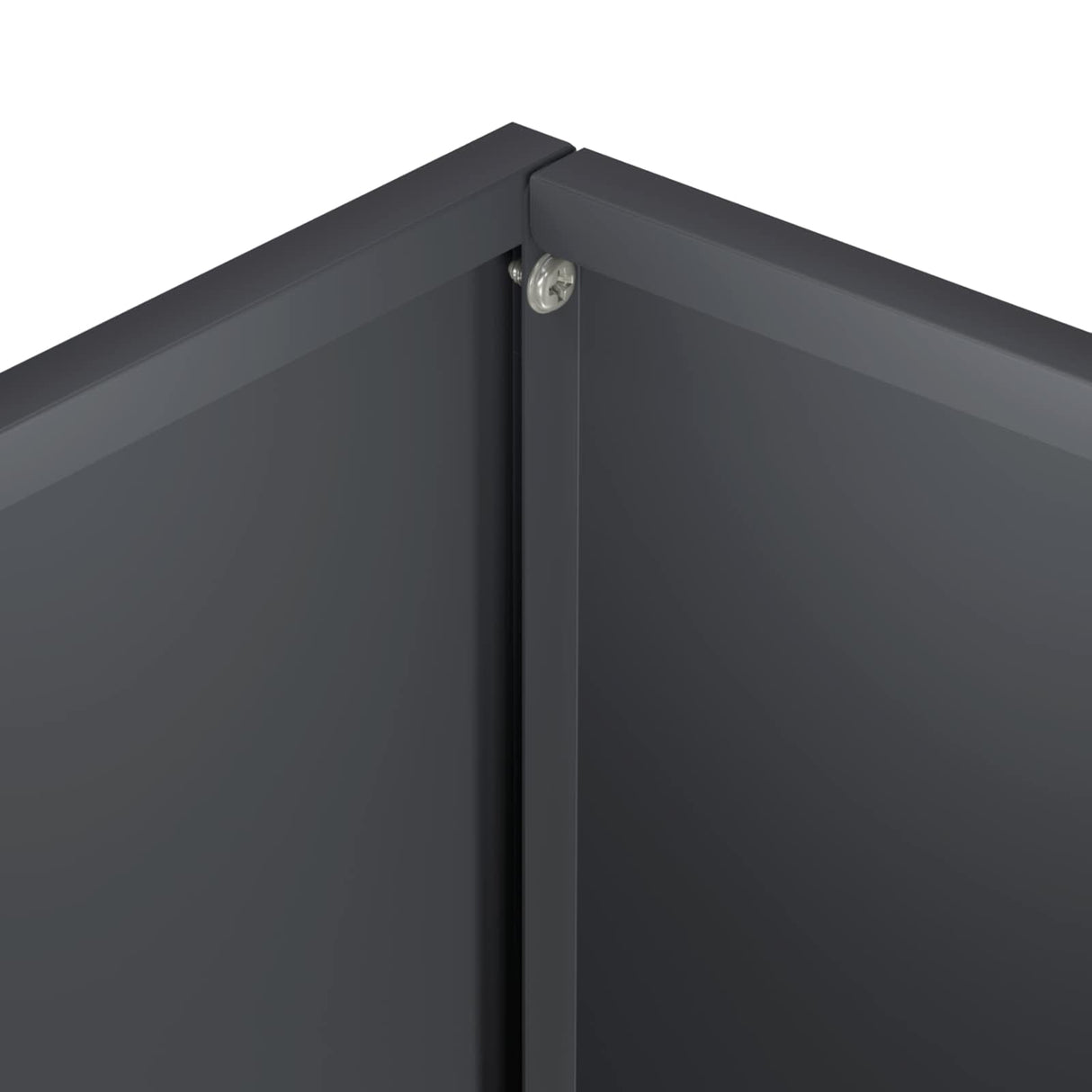 Garden Planter 2 pcs Anthracite 50 x 40 x 75 cm