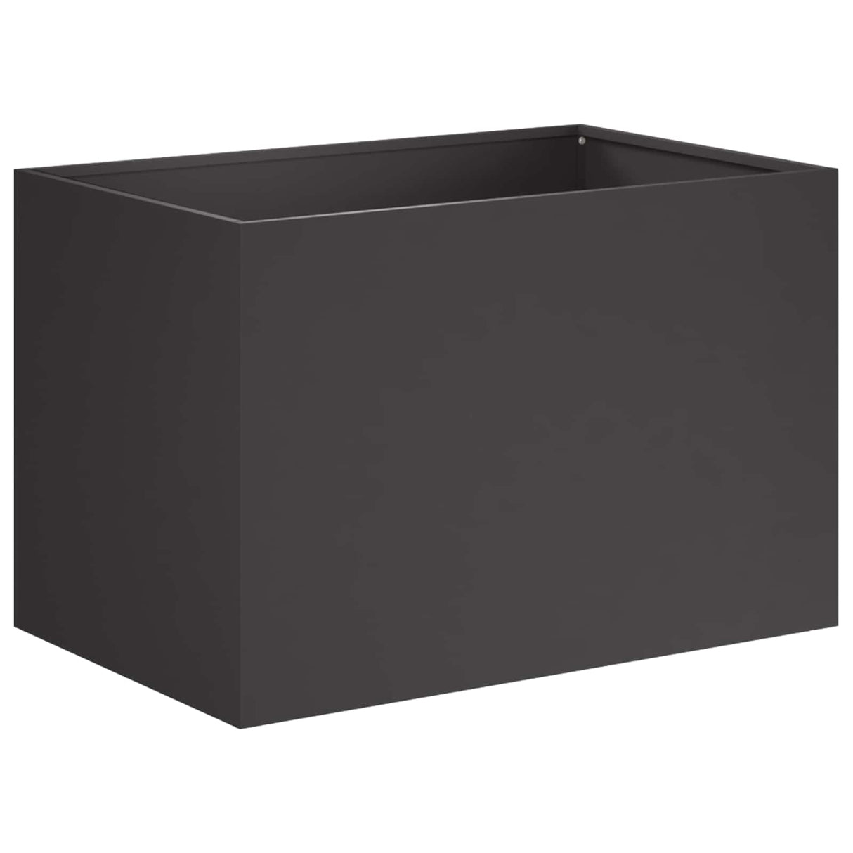 Garden Planter 2 pcs Black 60 x 40 x 40 cm Cold-rolled Steel
