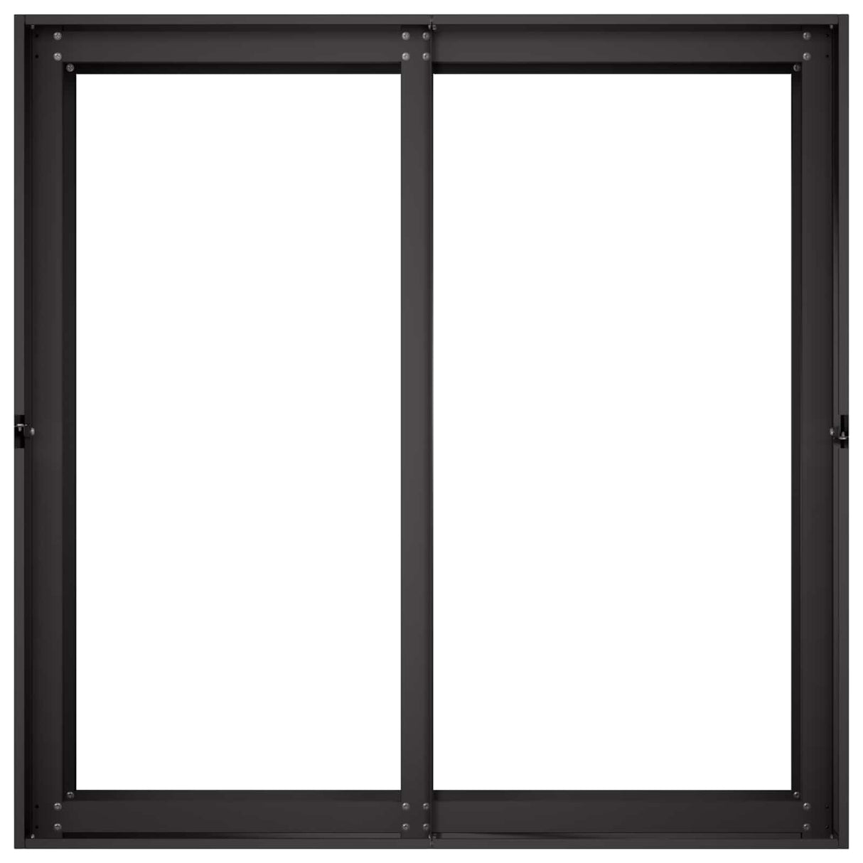 Garden Planter Black 80 x 80 x 60 cm Cold-rolled Steel