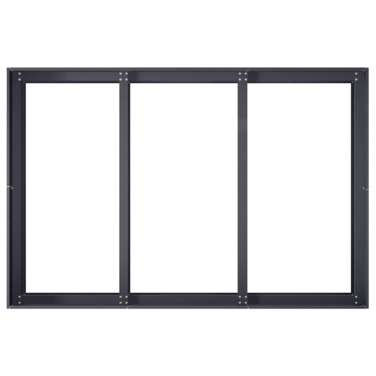 Garden Planter Anthracite 120 x 80 x 60 cm Cold-rolled Steel