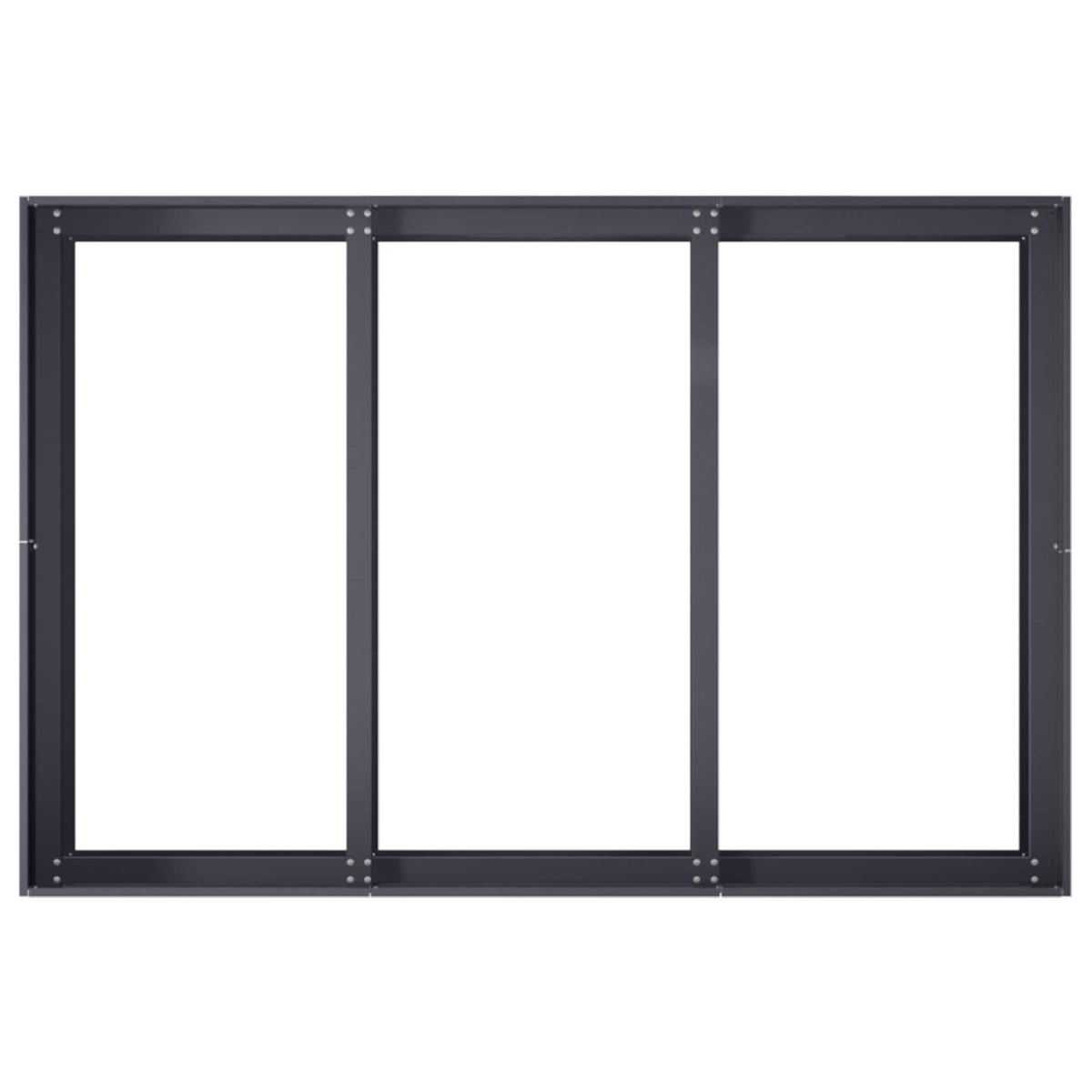 Garden Planter Anthracite 120 x 80 x 60 cm Cold-rolled Steel