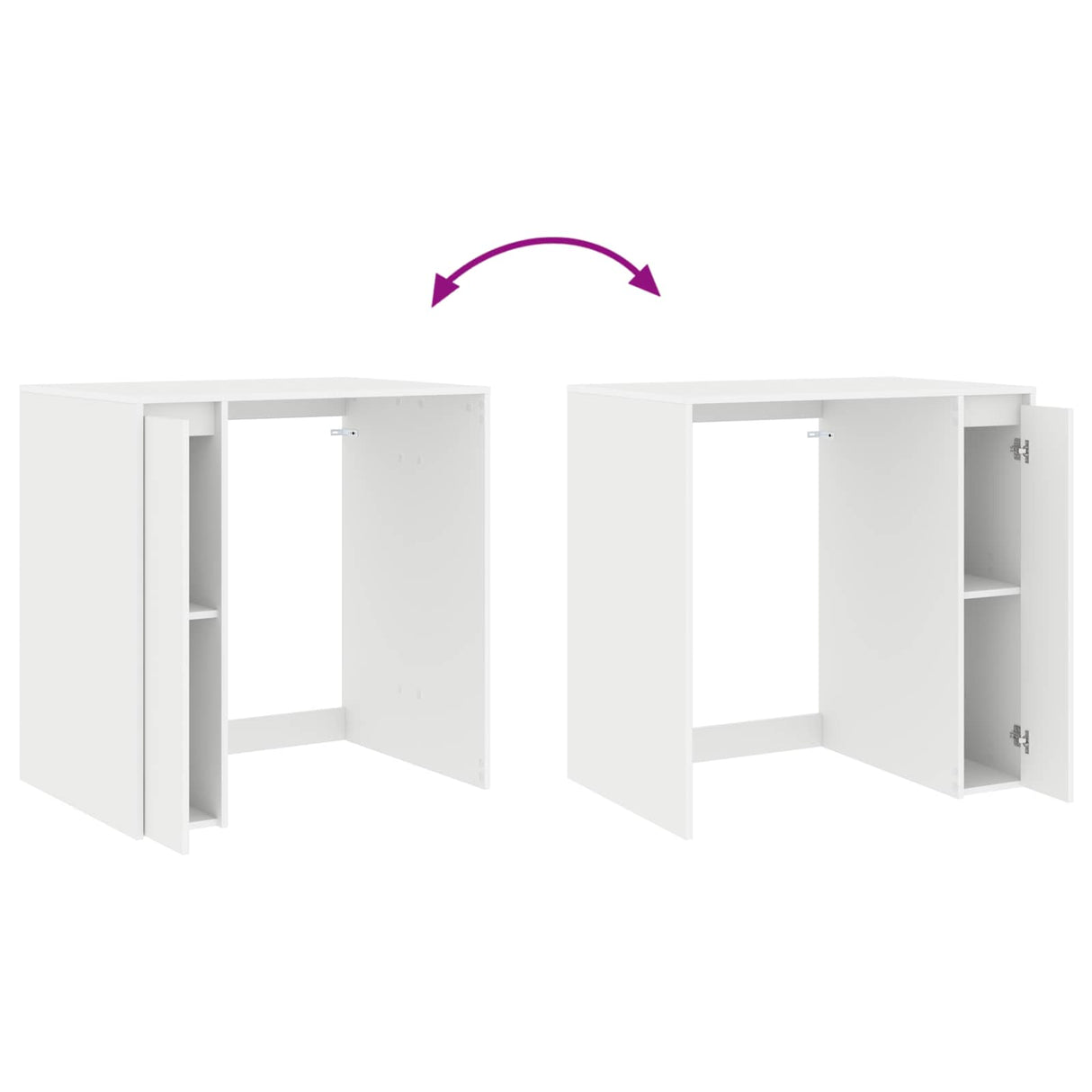 Wash Machine Cabinet White 87 x 60 x 89 cm Engineered wood