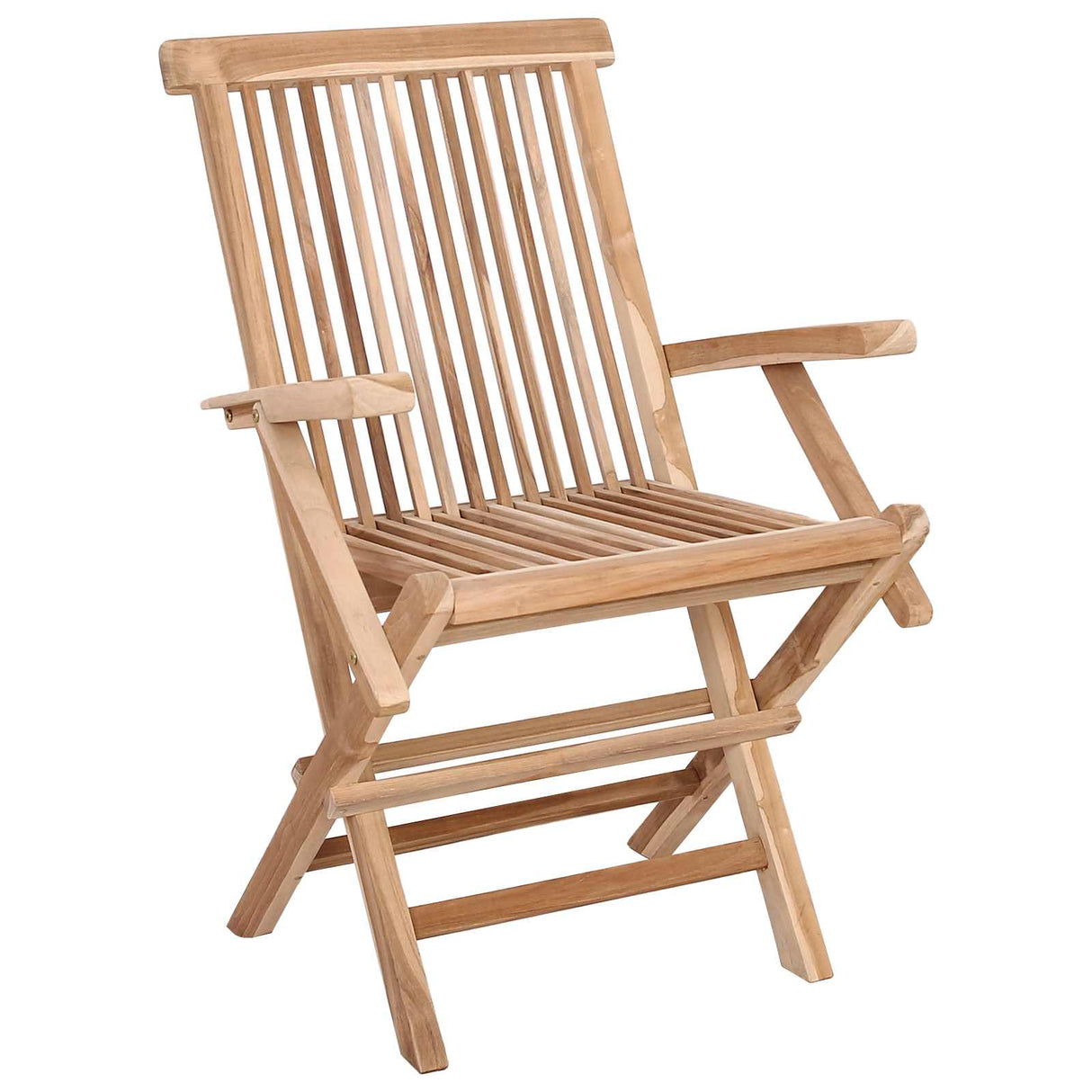 Garden Furniture Set 9 pcs Natural Solid Teak Wood