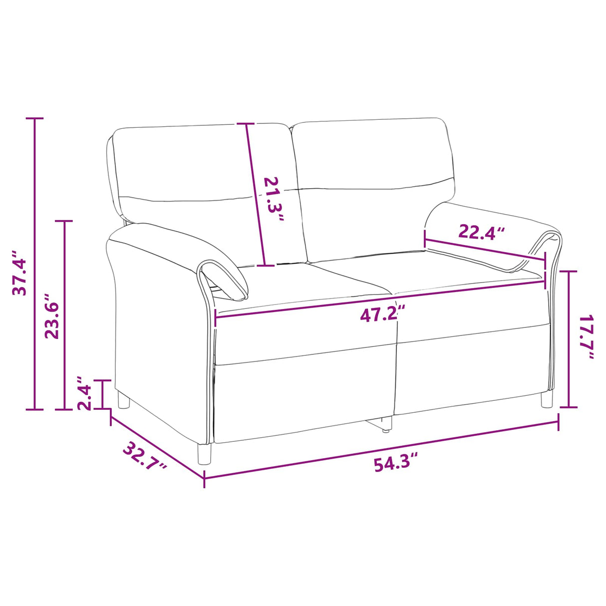 Sofa 100% polyester metal frame MDF, Plywood
