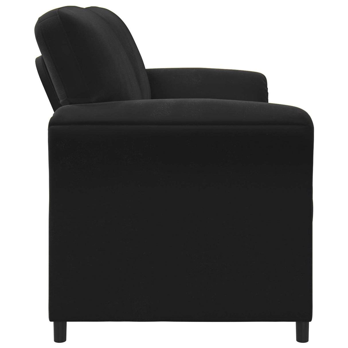 2-Seater Sofa Black 138 x 83 x 95 cm Velvet