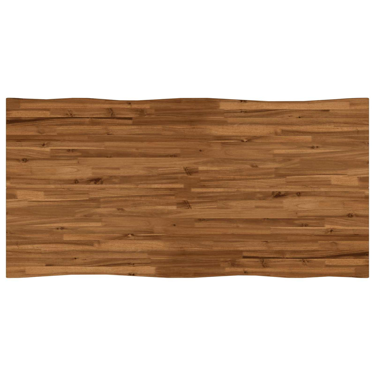 live edge dining table 160 x 70 x 75 cm Solid Acacia Wood