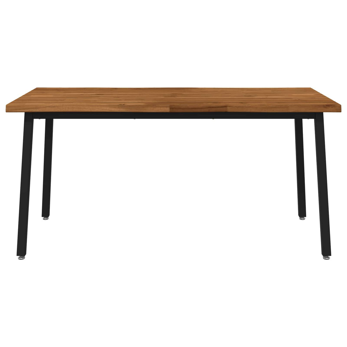 live edge dining table 160 x 90 x 75 cm Solid Acacia Wood