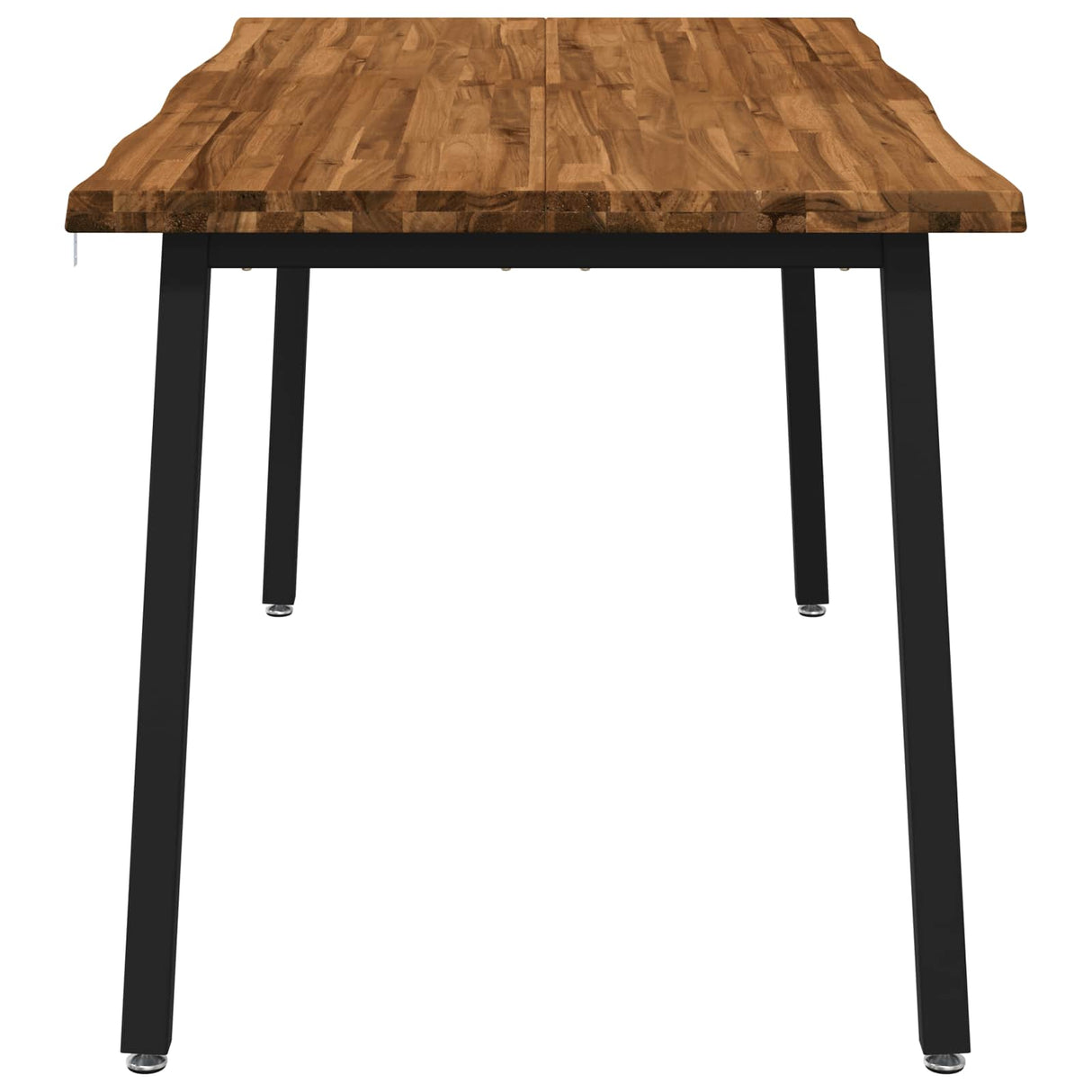 live edge dining table 160 x 90 x 75 cm Solid Acacia Wood