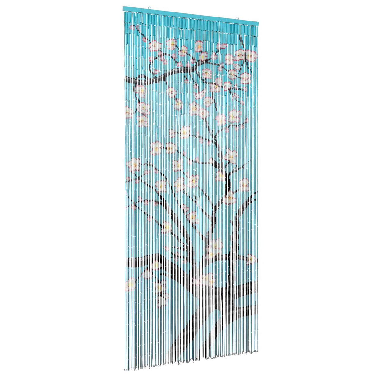 Insect Door Curtain Multicolor 200 x 90 cm Bamboo