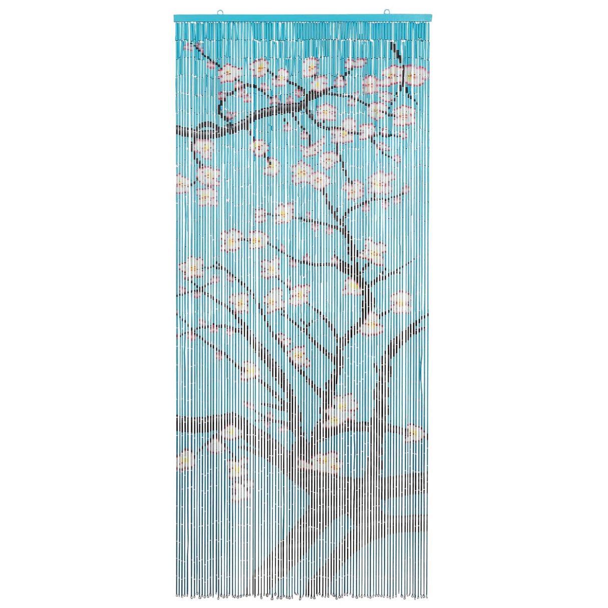 Insect Door Curtain Multicolor 200 x 90 cm Bamboo
