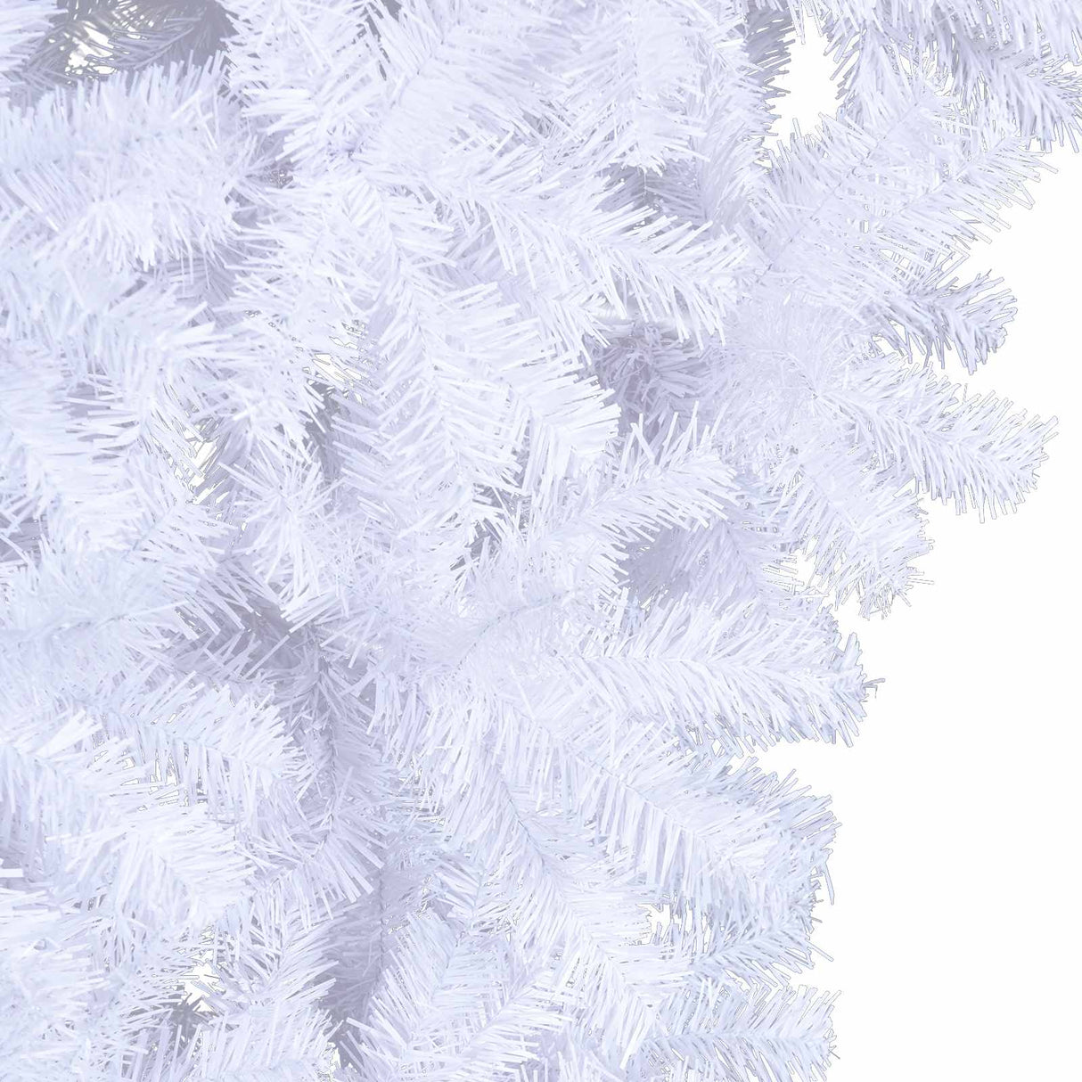 Artificial Christmas Tree with Stand White 180 cm PVC and Steel