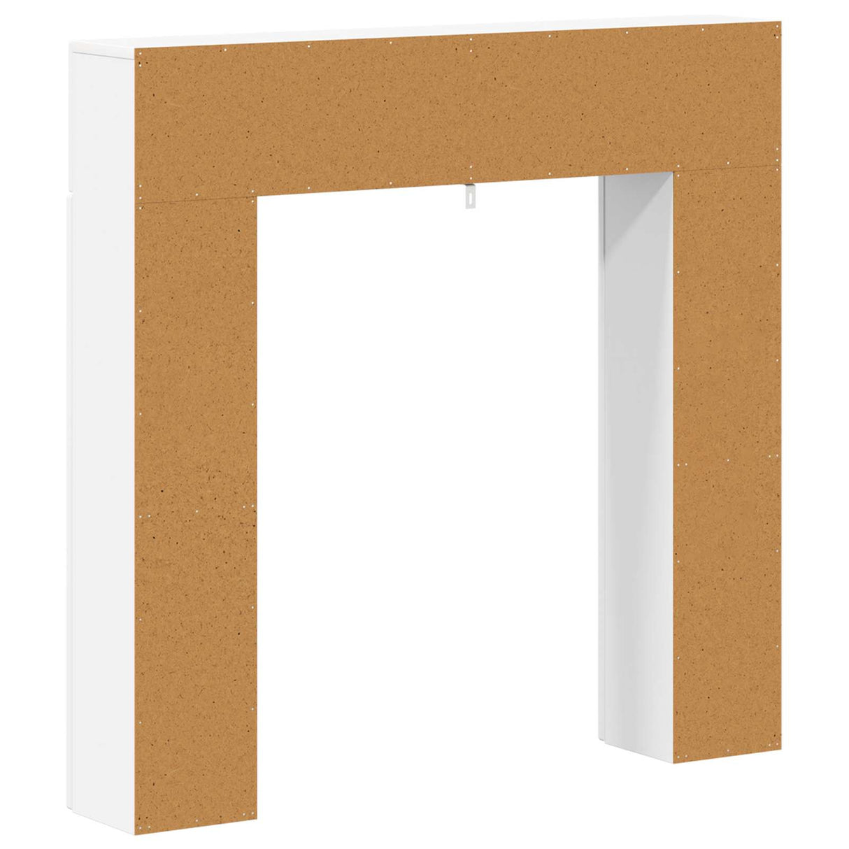 Fireplace Surround White 102 x 18 x 100.5 cm Engineered Wood