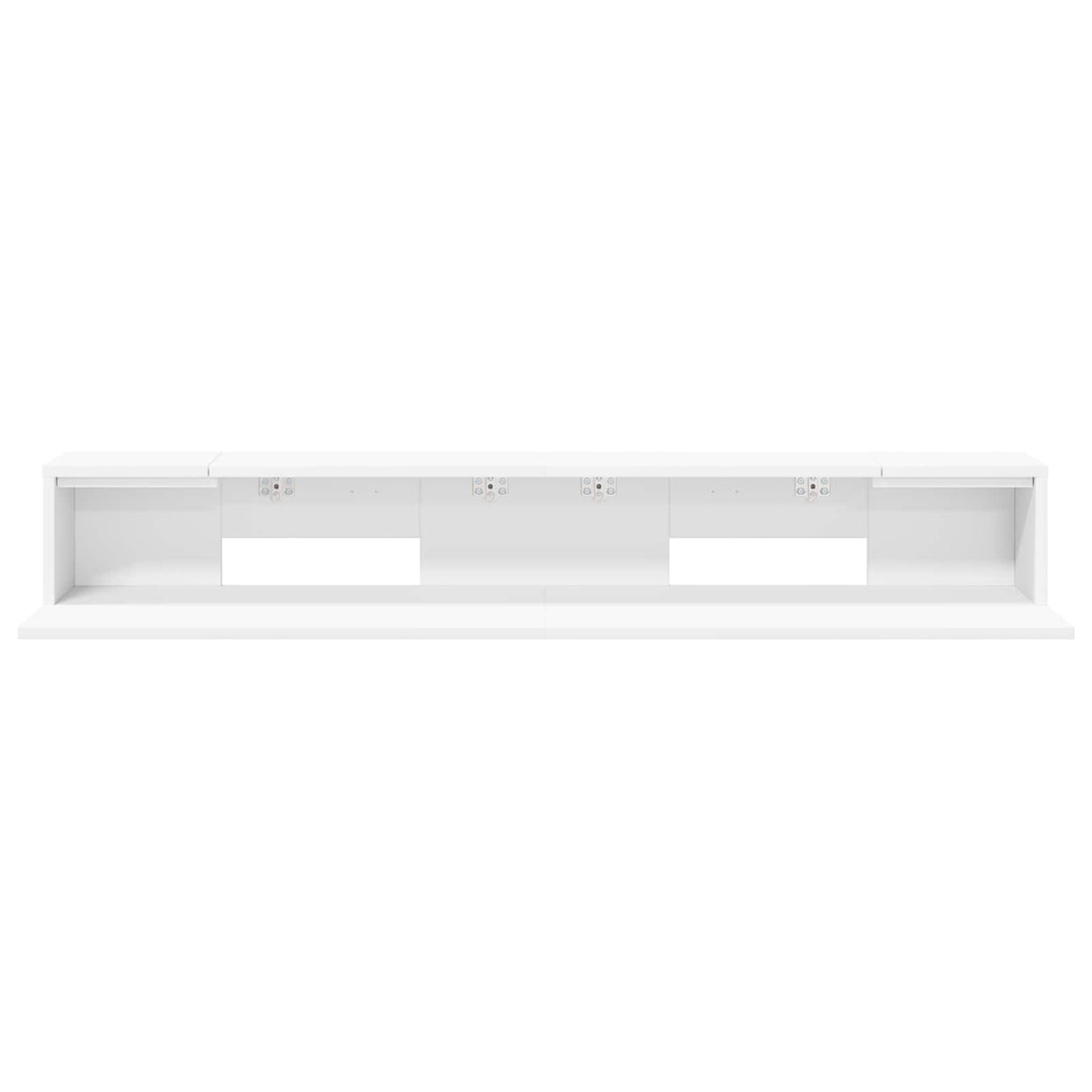 Studio Desk White 110 x 36 x 19.5 cm Engineered Wood