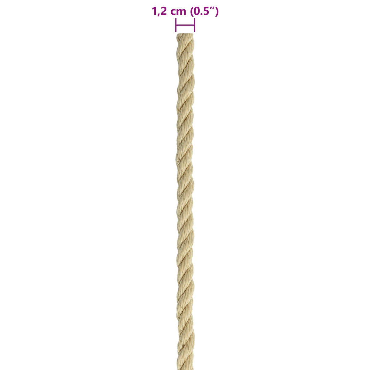 Boat Rope 100 m 1.2 Natural PP
