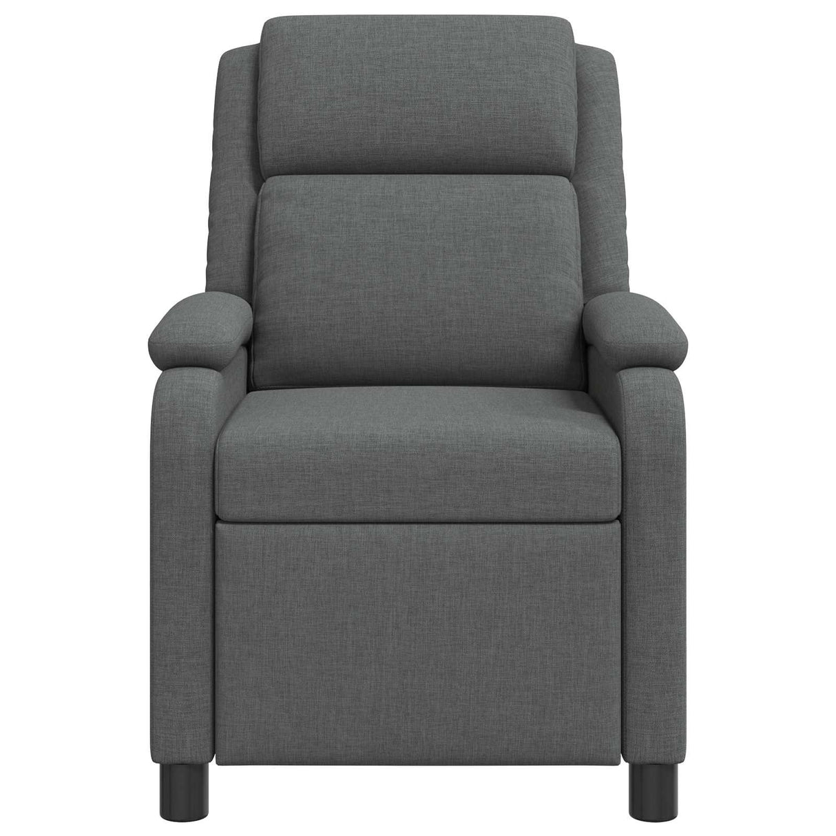 Recliner Dark Grey Fabric