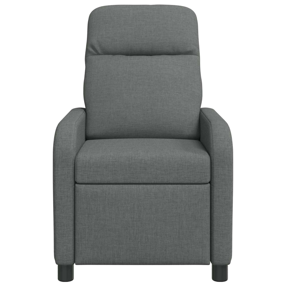 Recliner Dark Grey Fabric