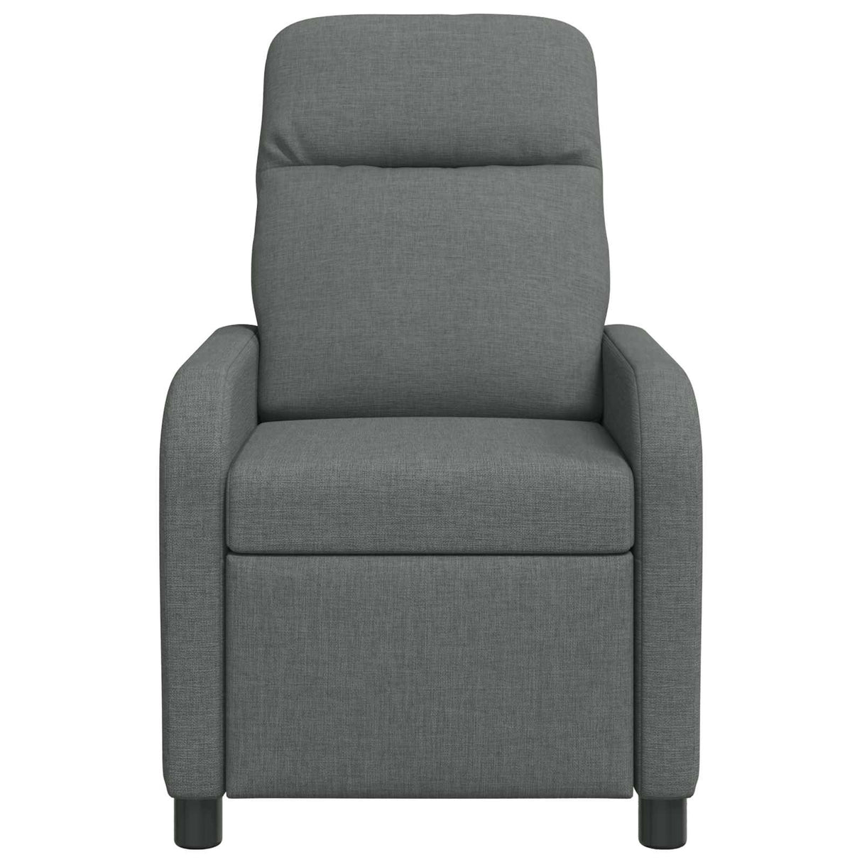 Massage Recliner Dark Grey Fabric