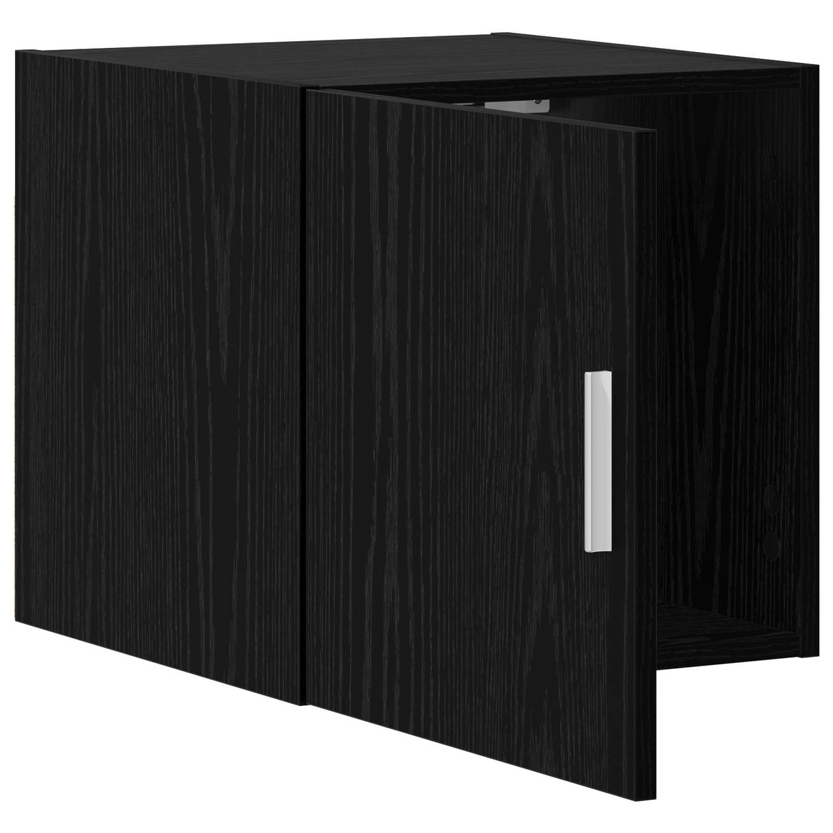 Wall Cabinet Black Oak 40 x 42.5 x 40 cm Engineered Wood