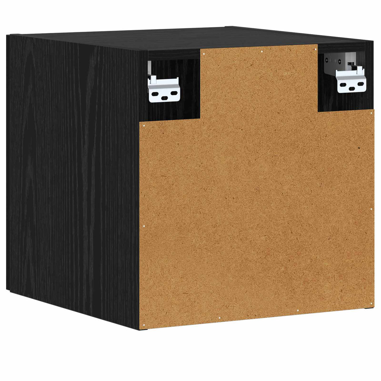 Wall Cabinet Black Oak 40 x 42.5 x 40 cm Engineered Wood
