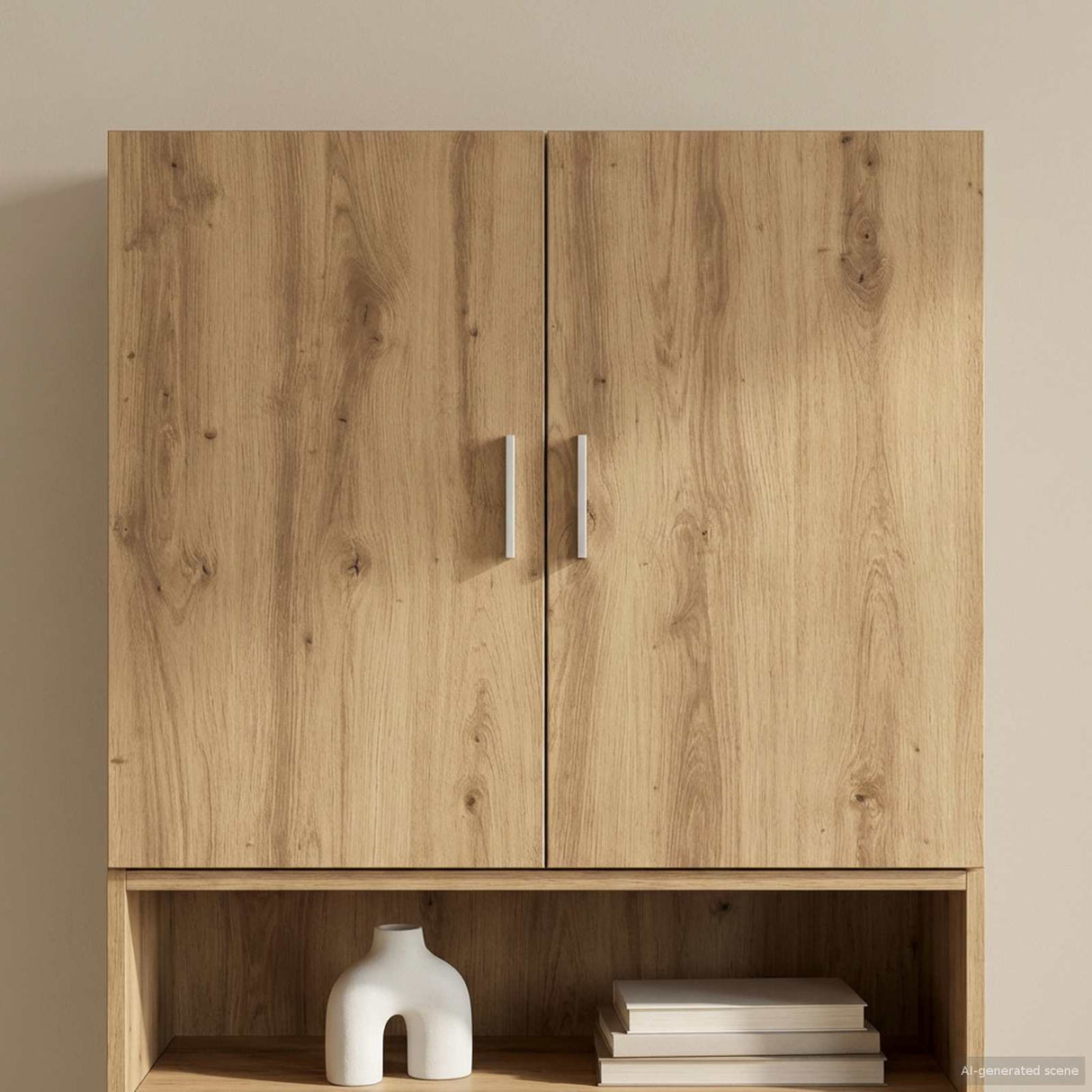 Wall Cabinet Artisan Oak 80 x 42.5 x 64 cm Engineered Wood