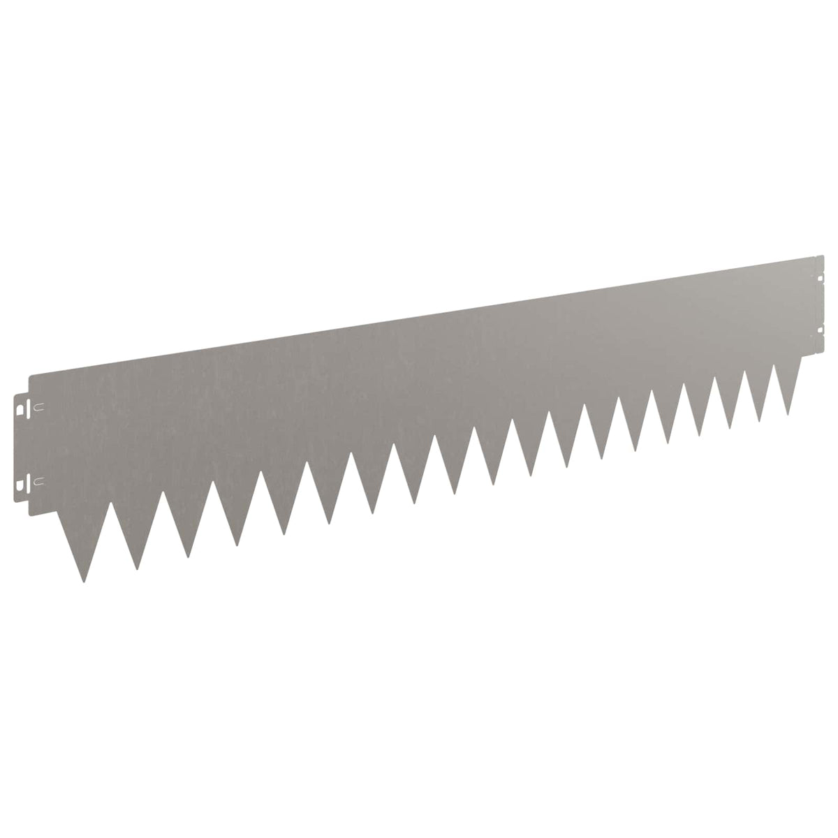 Lawn Edging 20 pcs 103 x 20 cm Steel Rusty