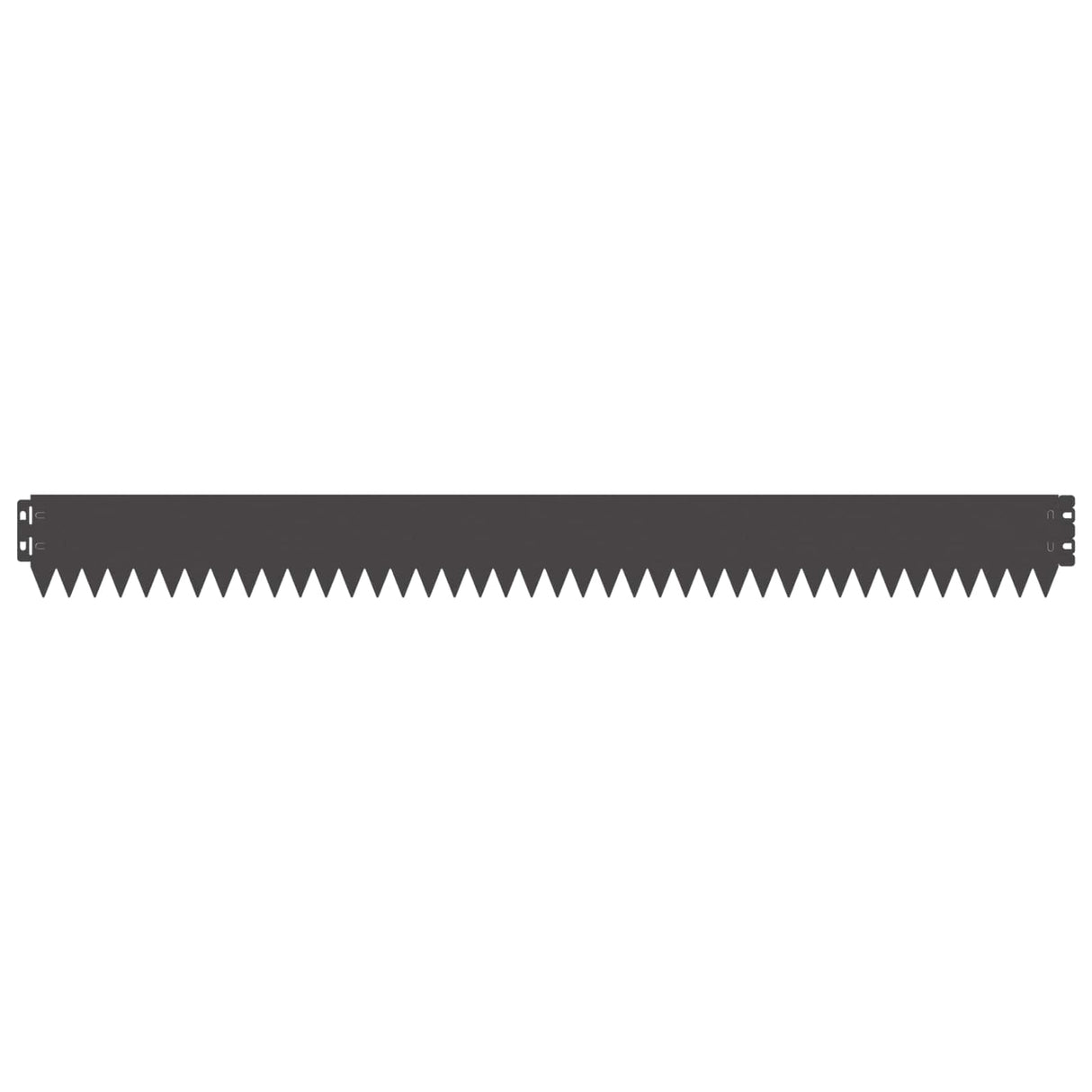 Lawn Edging 10 pcs 103 x 10 cm Steel Black