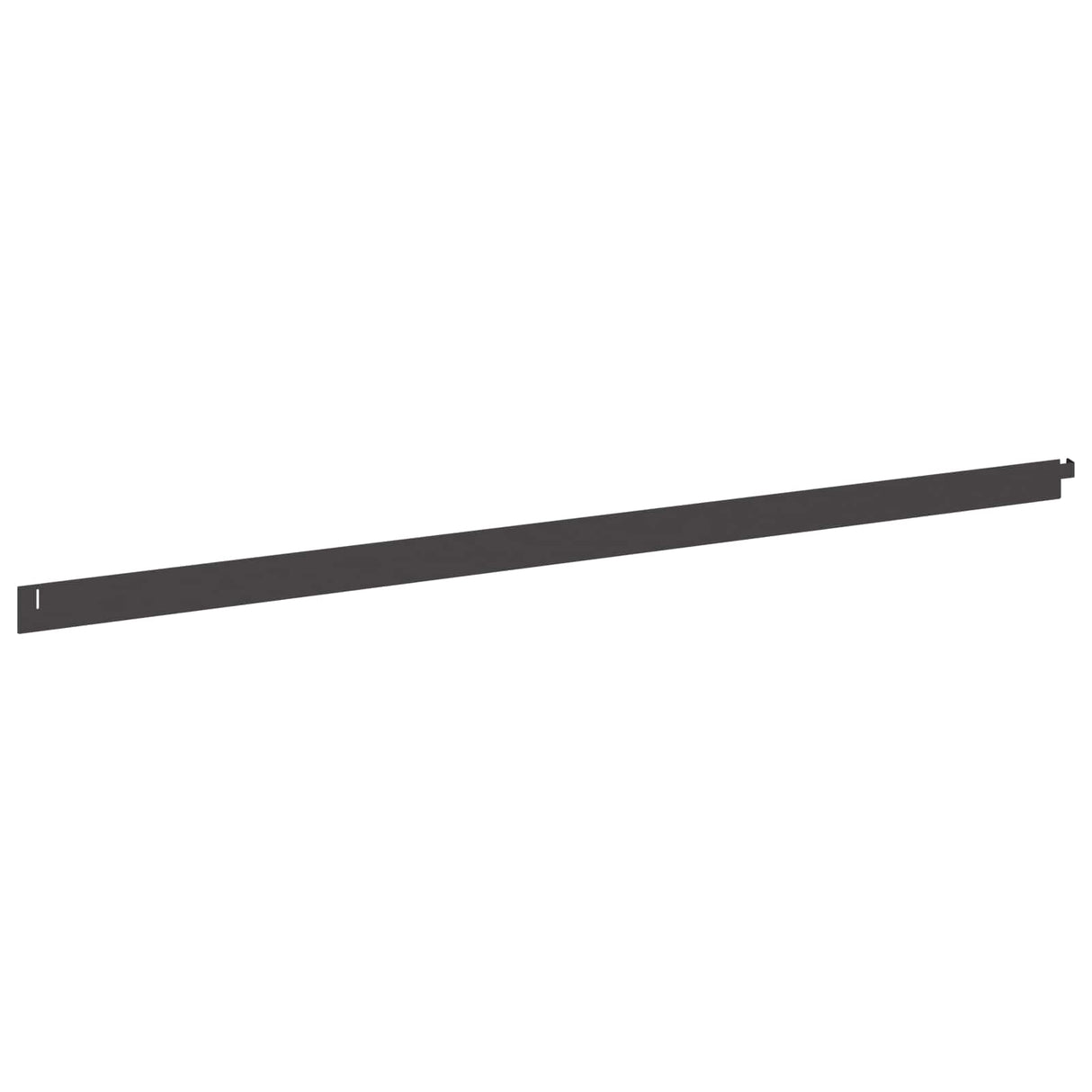 Lawn Edging 10 pcs 102 x 4 x 4 cm Steel Black