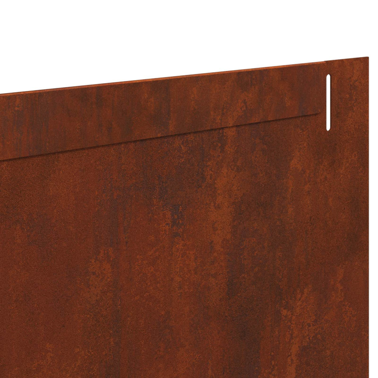 Lawn Edging 20 pcs 102 x 15 x 4 cm Steel Rusty
